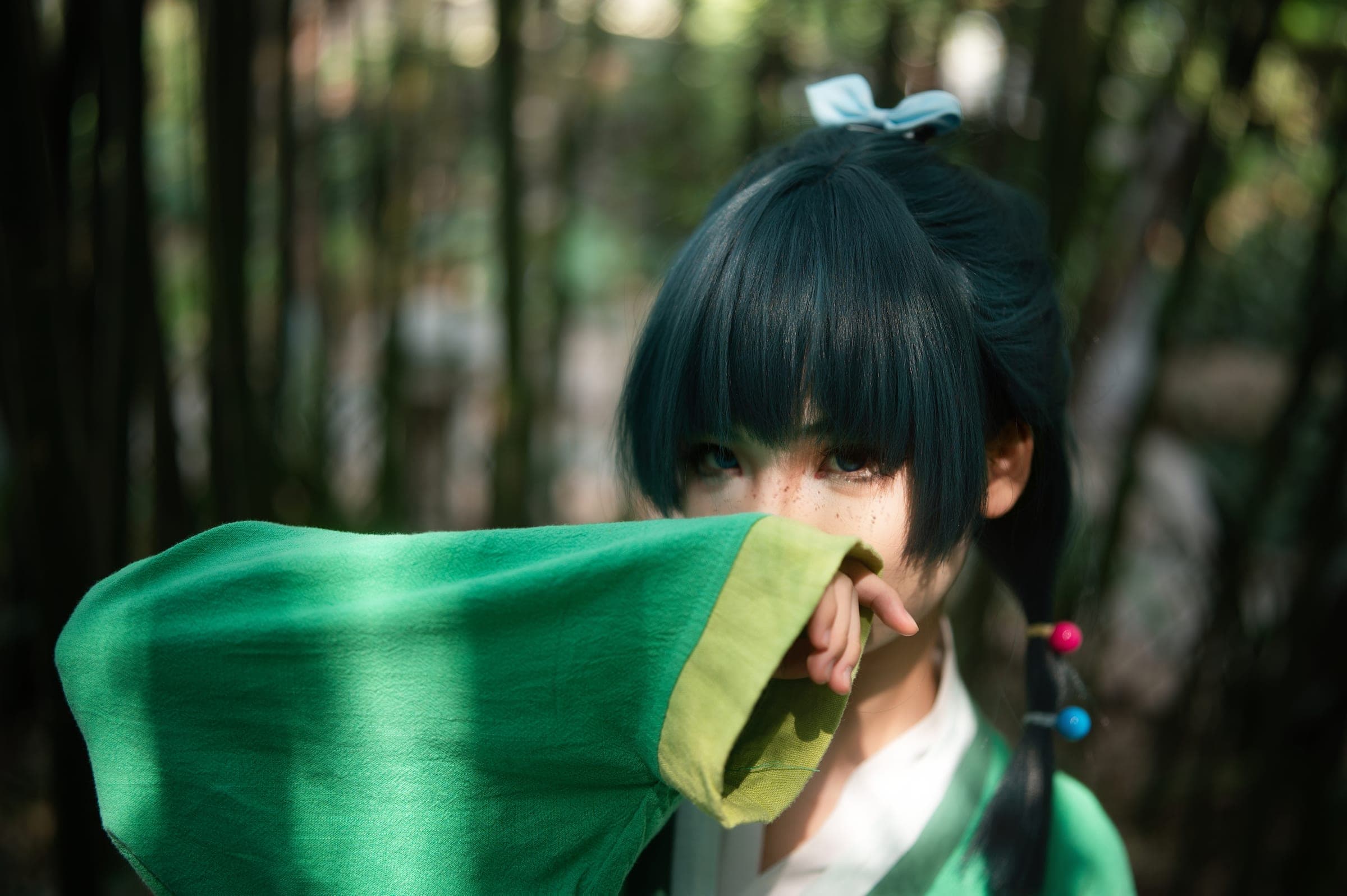 药屋少女的呢喃角色还原摄影作品